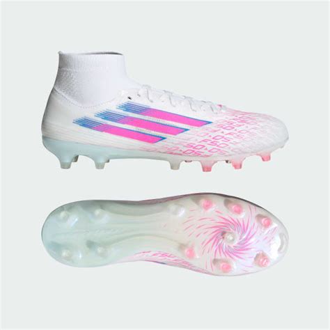 adidas F50 Sparkfusion Pro Firm Ground/Artificial Grass Cleats - White ...