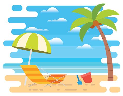 Beach Vacation Clip Art