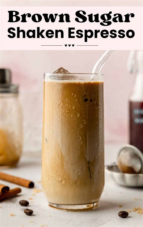 Love a Brown Sugar Shaken Espresso? You Need This Recipe!