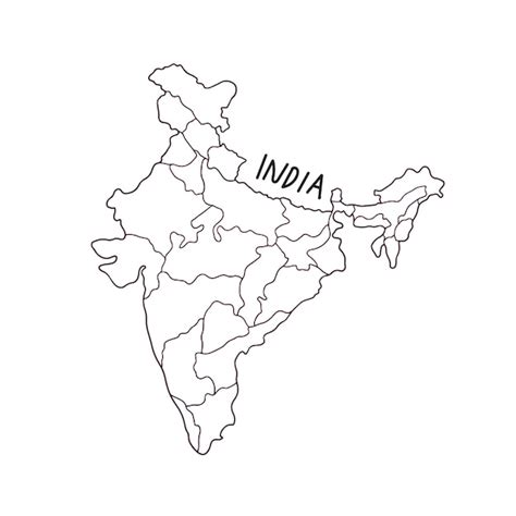 Indian Map Drawing 的图像结果