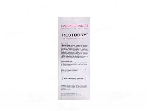 Buy Restodry Deep Nourishing Moisturizing Cream Online at Best Price ...