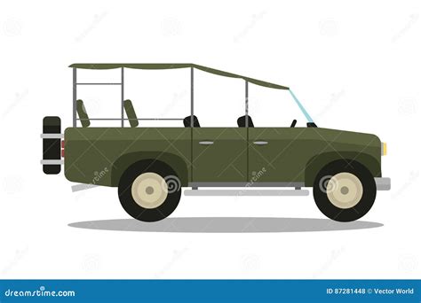 Safari Jeep Front Clipart House