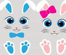 Image result for Boy Easter Bunny SVG