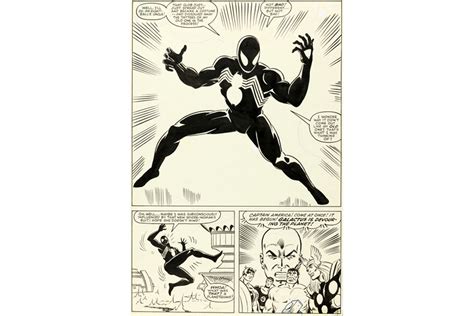 Spider-Man comic-book page sells for a record $3.36 million - The Washington Post