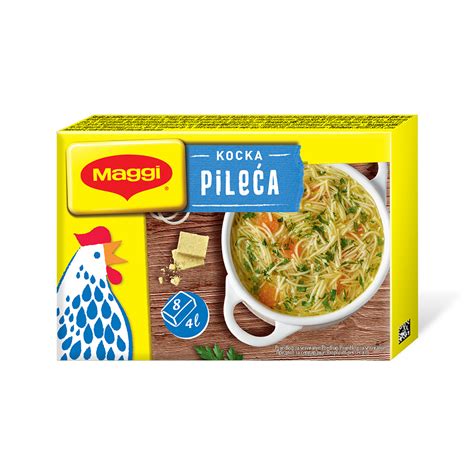 Maggi Soups & Bouillons | Pileci bujon Maggi 80g | Maxi