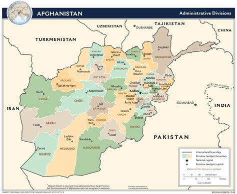 Maps of Afghanistan | Detailed map of Afghanistan in English | Military map of Afghanistan ...