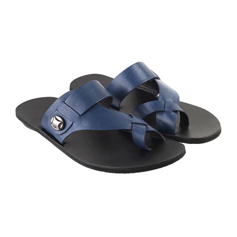 Blue Milled leather Slip-on for Men | Buy Stylish Slip ons for Men ...