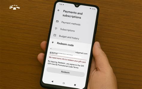 How to Fix Google Play Gift Card Errors