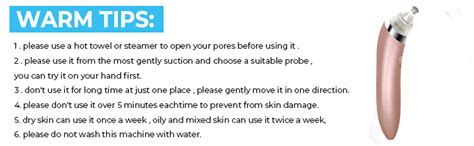 BE MALL USB Rechargeable Electric Suction Blackhead Remover Acne ...
