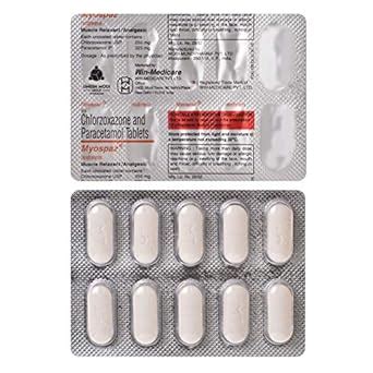 Myospaz - Strip of 10 Tablets : Amazon.in: Health & Personal Care