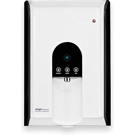 Livpure Zinger Copper Hot with Water Saving Technology and Interactive ...