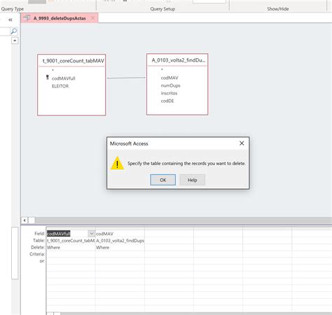 Image result for MS Access SQL Delete All From Table