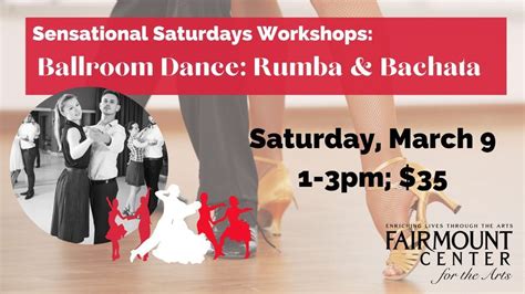 Workshop: Ballroom Dancing- Rumba & Bachata, 8400 Fairmount Rd, Novelty ...