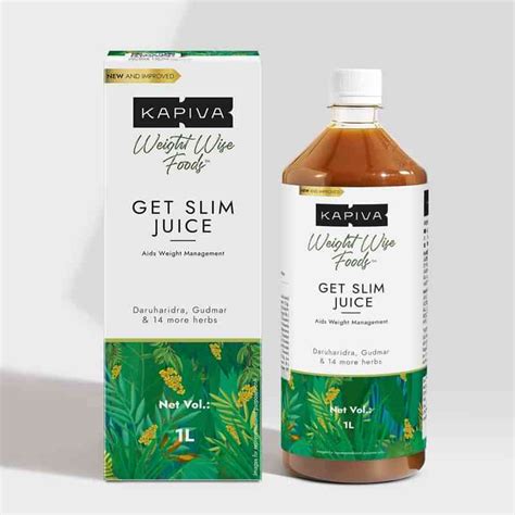 Buy Get Slim Juice 1 L Online for Weight Loss at Best Prices | Kapiva