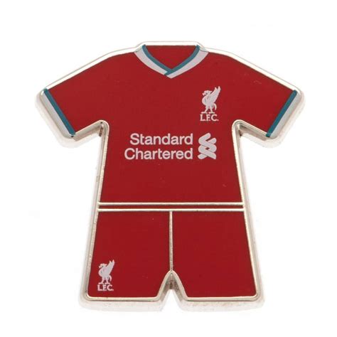 Buy Liverpool FC Home Kit Button Online India | Ubuy