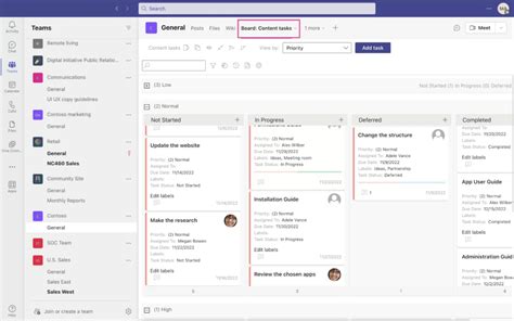 Using Microsoft Teams for Project Management 的图像结果
