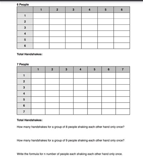 Handshake Math Problem Formula 的图像结果