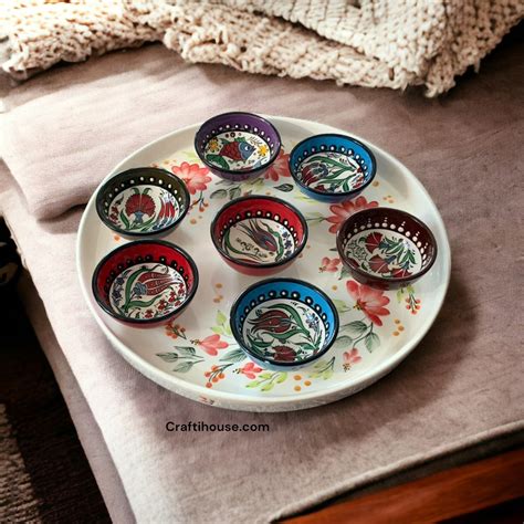 Ceramic Serving Trays Large Beige Ceramic Serving Platter | Pebble