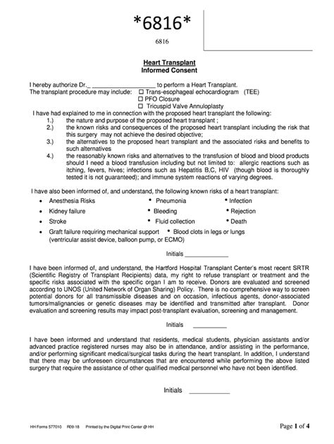 Fillable Online Transcatheter Closure of a Patent Foramen Ovale in an ...