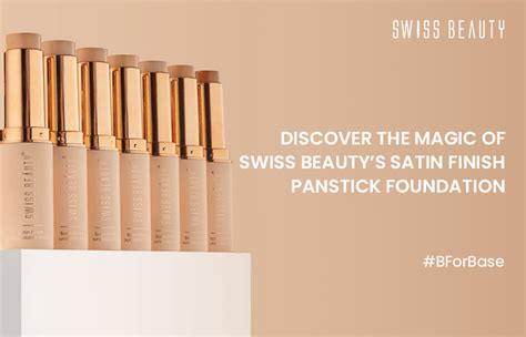 Discover the Magic of Swiss Beauty’s Satin Finish Panstick Foundation