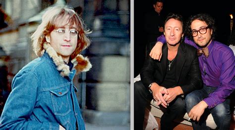 John Lennon, Julian Lennon and Sean Lennon | 25: Music Stars and Their ...