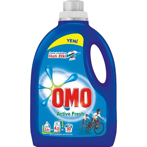 OMO Automatic Active Fresh Liquid Laundry Detergent 2250 Ml - Semt Gıda