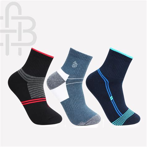Men Jogger Anklet Sports Socks - Pack Of 3 – BONJOUR