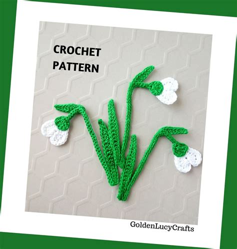 Image result for Snowdrop Crochet Pattern