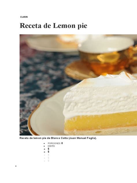 Image result for Tutorial De Lemon Pie