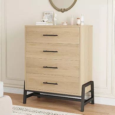 4 Dresser for Bedroom, Tall Drawer with Storage Freestanding, For ...