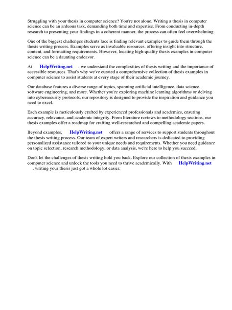 Image result for Computer Science Masters Thesis