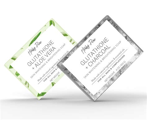 Glutathione Aloe Vera & Charcoal Skin Whitening & Brightening Natural ...