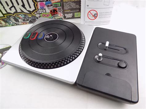 Boxed Xbox 360 DJ Hero Turntable Wireless Controller And Game ...