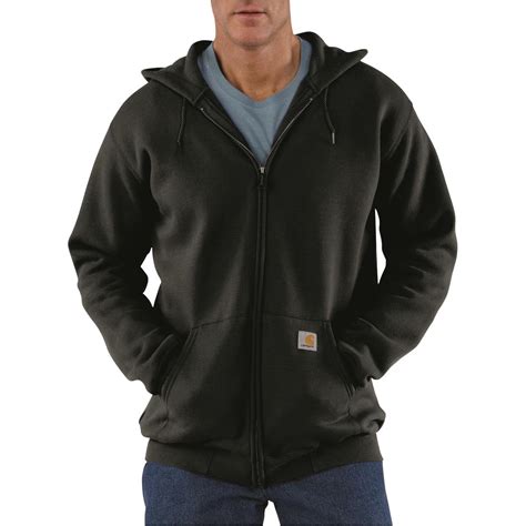 Carhartt Men's Midweight Hooded Zip Front Sweatshirt | Sportsman's Guide