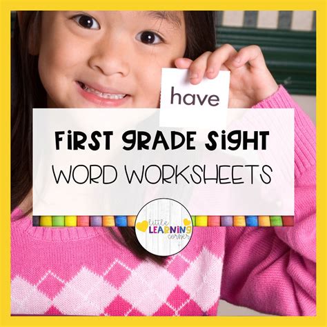 1st Grade Words To Know