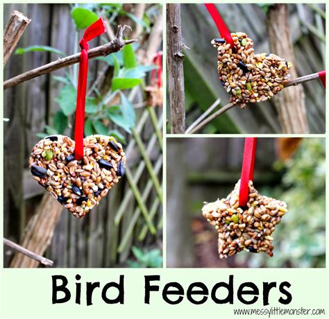 Homemade Bird Feeders - easy diy bird feeders for kids to make - Messy ...