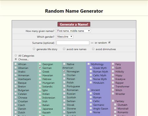 Image result for Random Name Generator List