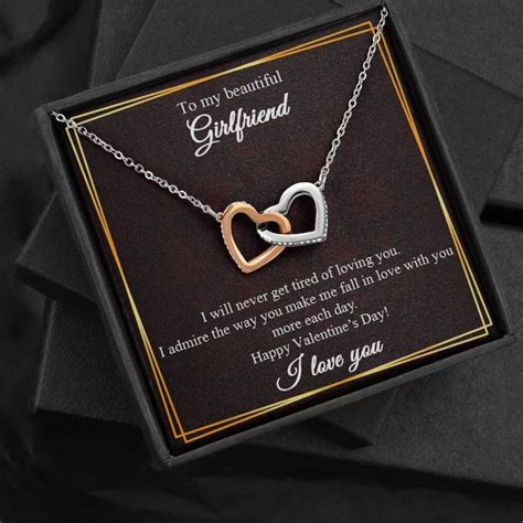 Most Romantic Gift For Girlfriend - Pure Silver Necklace Gift Set ...