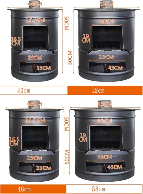 YNIYUJK Large Wood Burning Stove, Cast Iron Wood Burning India | Ubuy