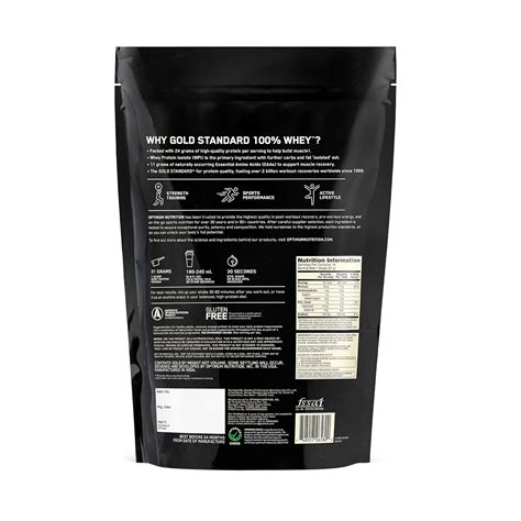"Optimum Nutrition (ON) Gold Standard 100% Whey Protein | Vanilla Ice ...