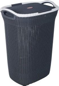 NAYASA 50 L Grey Laundry Basket - Buy NAYASA 50 L Grey Laundry Basket ...
