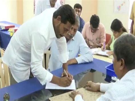 Andhra Pradesh: Jagan files nomination from Pulivendula Assembly ...