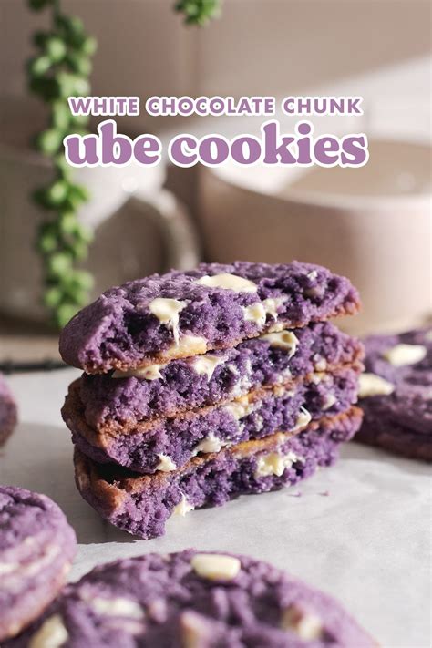 Ube Cookies | Recipe | Chocolate cookie recipes, Filipino food dessert ...