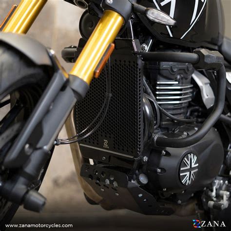 ZANA Radiator Grill Honeycomb Black For Triumph Speed 400 (ZI-8367 ...
