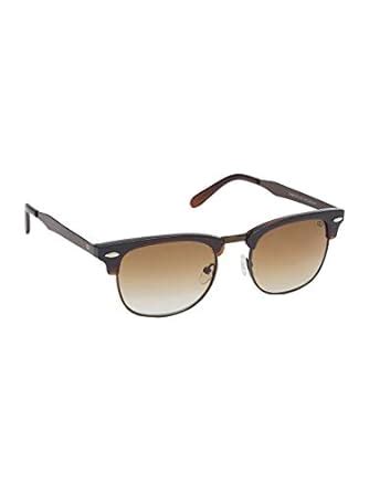 Buy Gio Collection UV Protected Club Master Men Sunglasses (51 | Brown ...