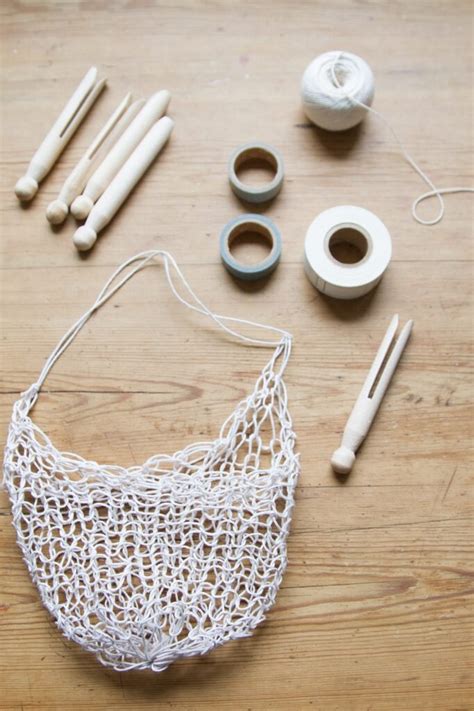Image result for How to make a string bag