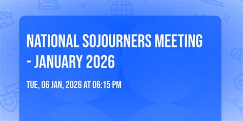 National Sojourners Meeting - January 2026, David Beards, Bossier City ...