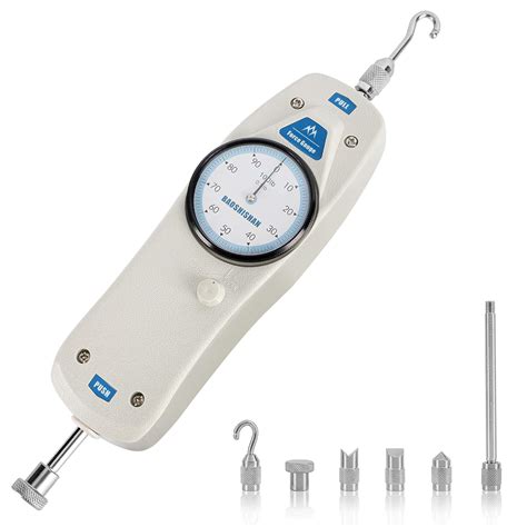 Buy BAOSHISHAN 100lb Push Pull Force Gauge Force Tester Meter with ...