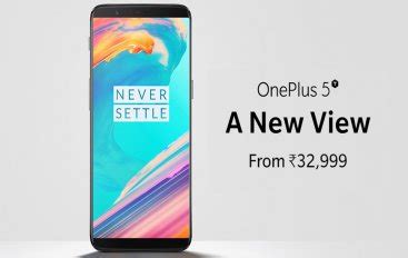 OnePlus 5T Launched With A Big Screen And Better Camera; Price in India ...