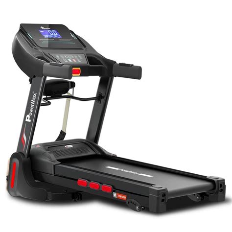 PowerMax Fitness TDM-96M 4HP DC Treadmill for Home, 110KG Max User ...